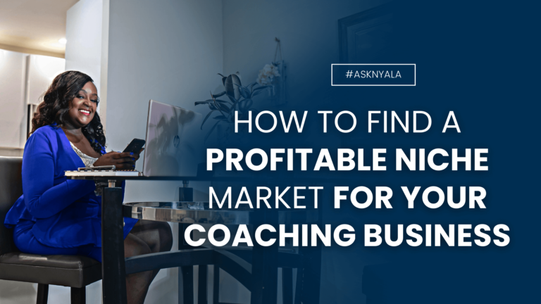 How To Find A Profitable Niche Market For Your Coaching Business