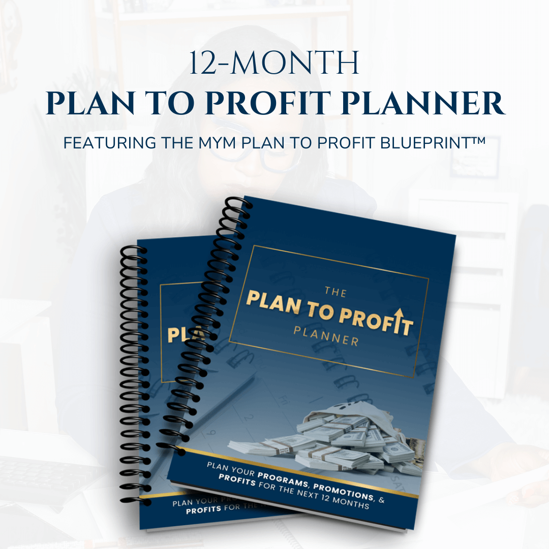 12-MONTH PLAN TO PROFIT PLANNER